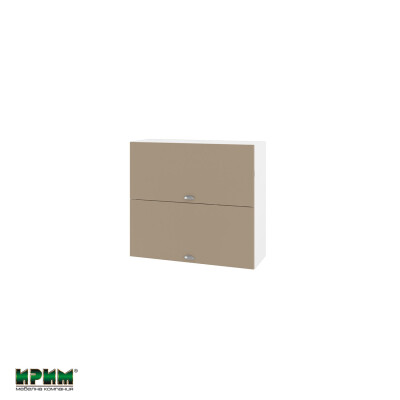 Горен модул с две хоризонтални врати БФ-Капучино мат-11-12