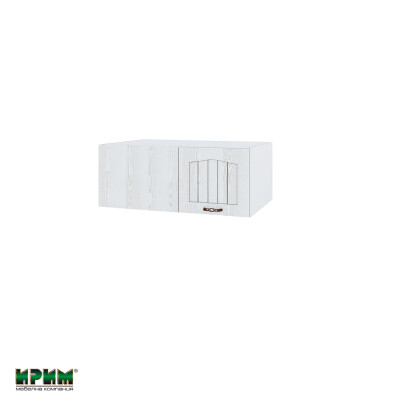 Горен модул за ъгъл с една врата БФ-Бяло фладер-04-163 (ляв)