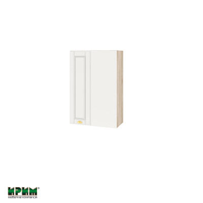 Горен модул за ъгъл с врата и рафт АРФ-Бяло мат-09-122