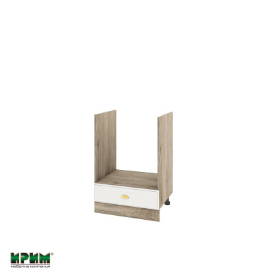 Долен модул за фурна с чекмедже АРФ-Бяло мат-09-36