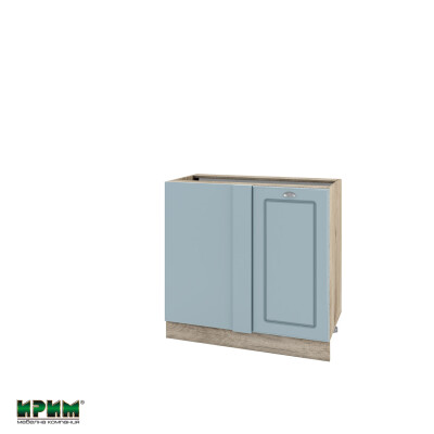 Долен модул за ъгъл с врата и рафт АРФ-Деним мат-06-42