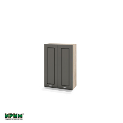 Горен модул с две врати и два рафта за аспиратор АРФ-Цимент мат-06-117