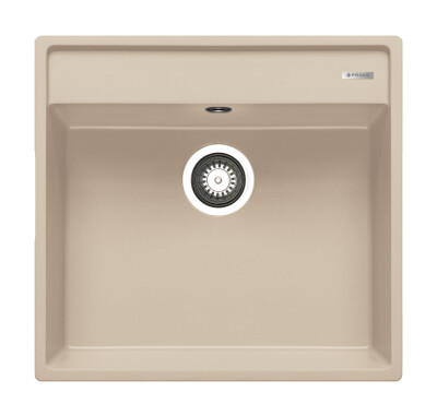 Мивка от гранит Camea (53x50) 1B Тъмно бежово