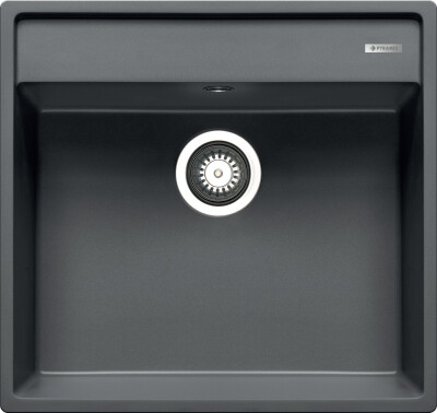 Мивка от гранит Camea (53x50) 1B Метално сиво