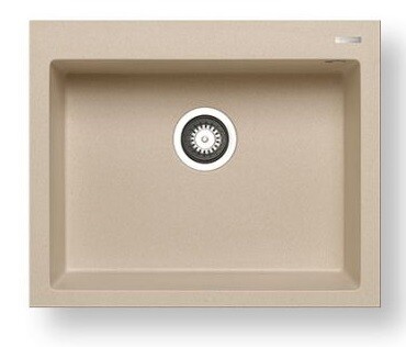 Мивка от гранит Ithaka (61×51) 1B Тъмно бежово