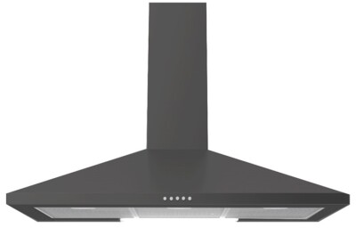 Свободно стоящ бсорбатор 90см QUARE CHIMNEY BLACK essential