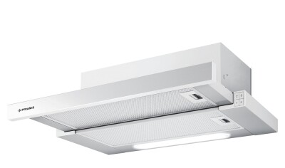 Абсорбатор за вграждане Плъзгащ 60 cm essential Бял