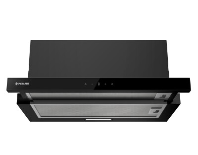 Абсорбатор за вграждане плъзгащ BLACK GLASS TURBO essential