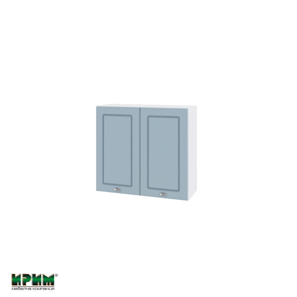 Горен модул с две врати и рафт БФ-Деним мат-06-4