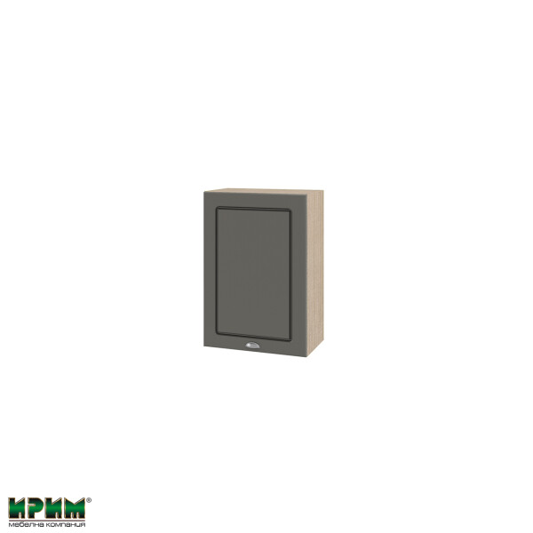 Горен модул с врата и рафт МФ-Цимент мат-06-18