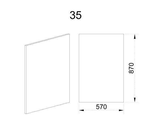 Краен панел М - 35