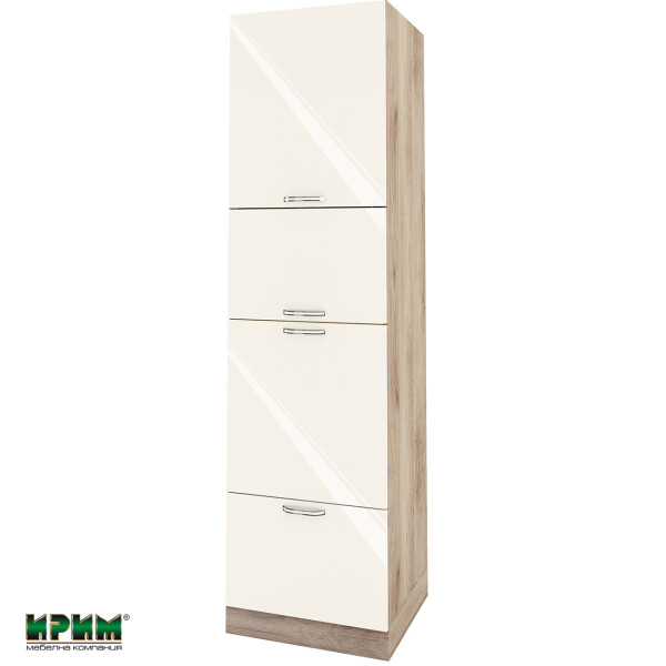 Колонен модул четири врати АРФ-Крийм гланц-06-48