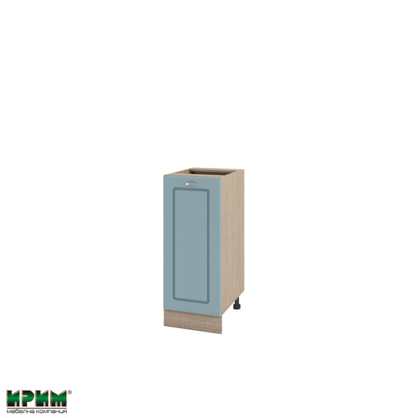 Долен модул с врата и рафт МФ-Деним мат-06-40