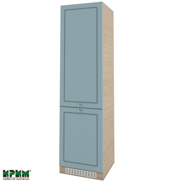 Колонен модул за вграждане на хладилник МФ-Деним мат-06-50