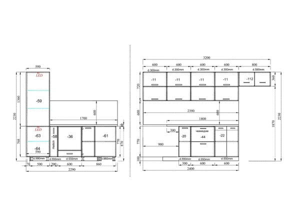 Кухня Сити 9142