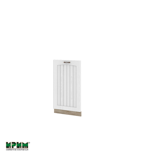 Врата за съдомиялна АРФ-Бяло фладер-04-38