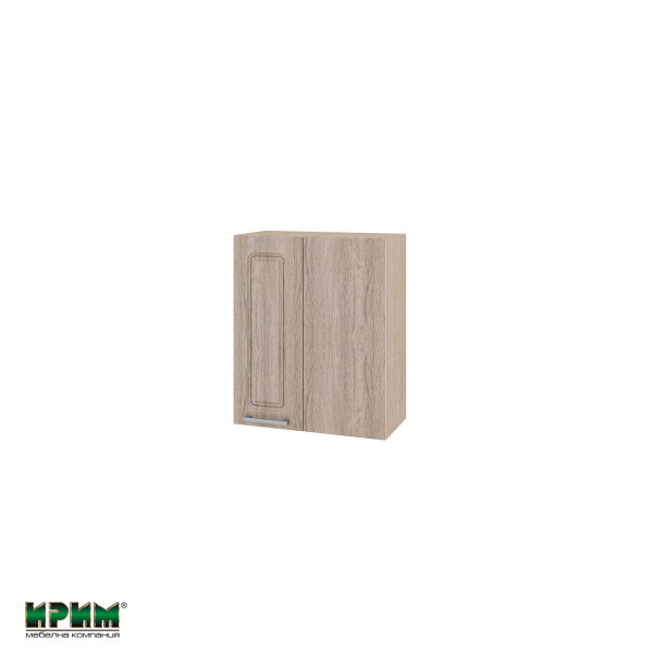 Горен модул за ъгъл с врата и рафт МФ-Сонома-02-17