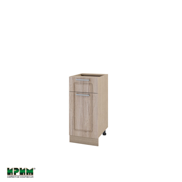 Долен модул с чекмедже,врата и рафт МФ-Сонома-02-24 (десен)