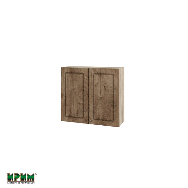 Горен модул с две врати и рафт АРФ-Дъб натурал-06-4
