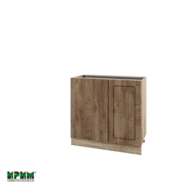 Долен модул за ъгъл с врата и рафт АРФ-Дъб натурал-06-42