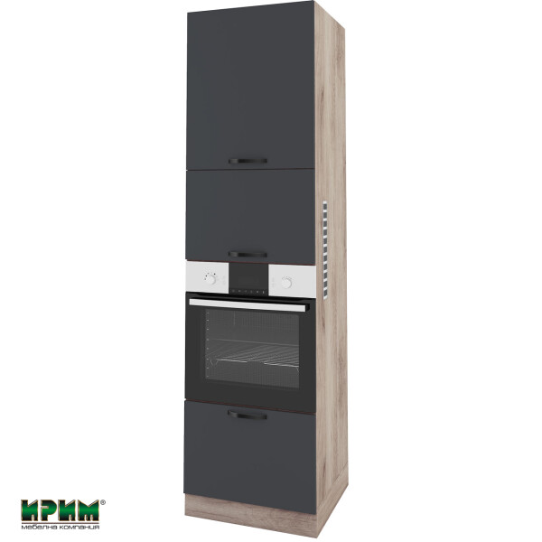 Колонен модул четири врати АРФ-Карбон мат-11-48