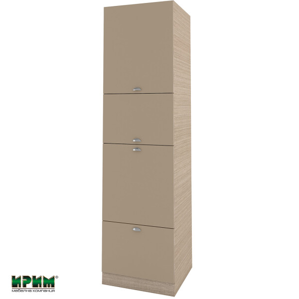 Колонен модул четири врати МФ-Капучино мат-11-48