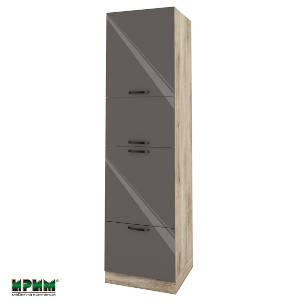 Колонен модул четири врати АРФ-Антрацит гланц-05-48