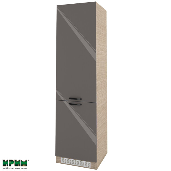 Колонен модул за вграждане на хладилник МФ-Антрацит гланц-05-50