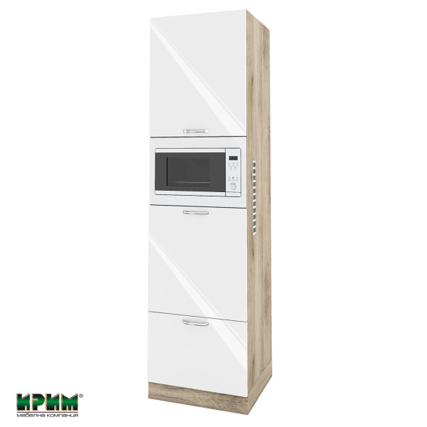 Колонен модул четири врати АРФ-Бяло гланц-05-48