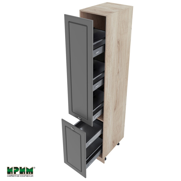 Колонен модул бутилиера с две врати АРФ-Цимент мат-06-65