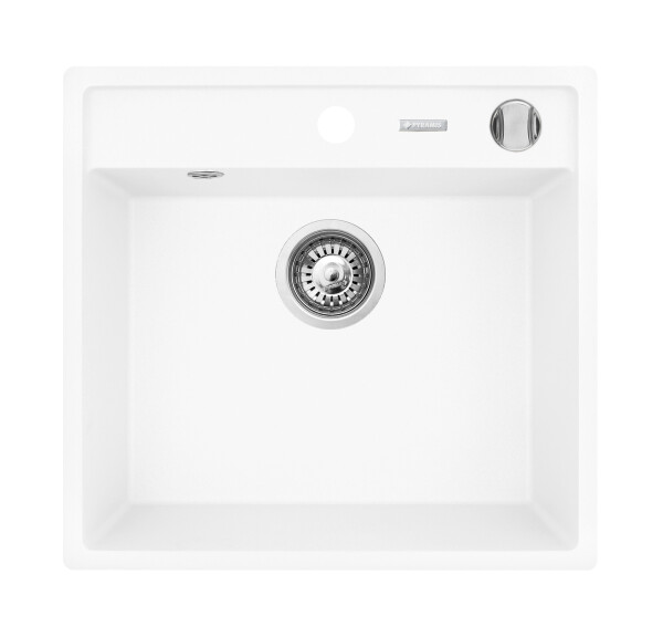 Мивка от гранит Camea (53x50) 1B Бял