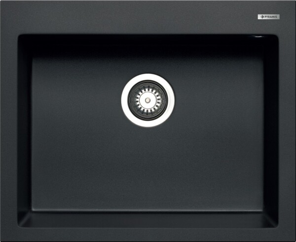 Мивка от гранит Istros (61x50) 1B Графит