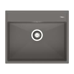 Мивка от гранит Ithaka (61×51) 1B Метално сиво