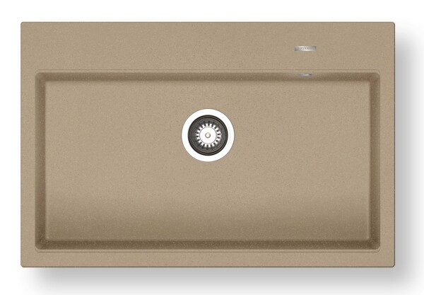 Мивка от гранит Ithaka (78×51) 1B Тъмно бежово
