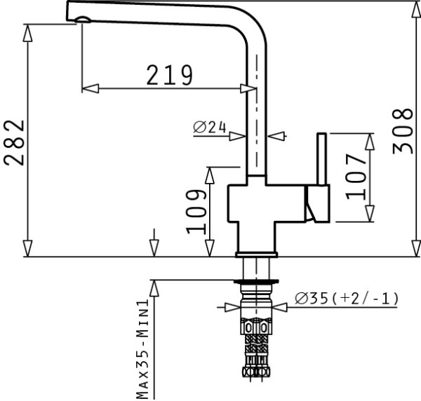 Смесител Mandolin Fusion