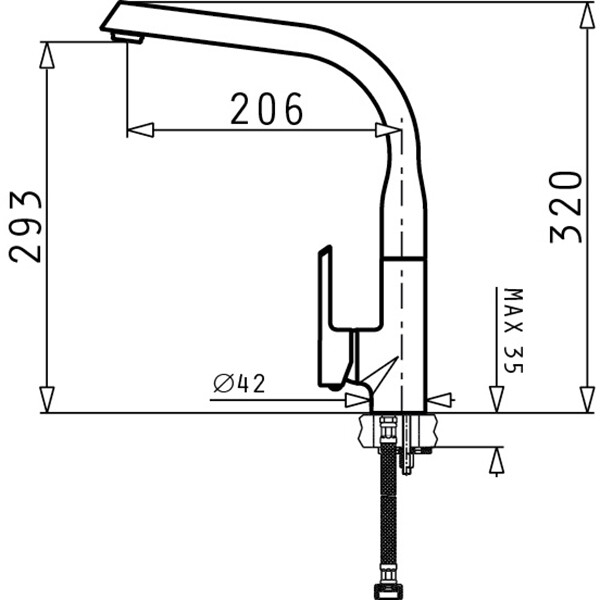 Смесител Mercurio Хром