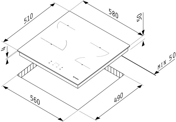Керамични котлони PHC61530FMW