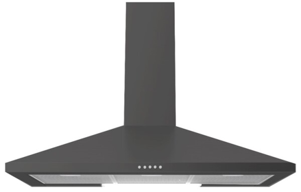 Свободно стоящ бсорбатор 90см QUARE CHIMNEY BLACK essential