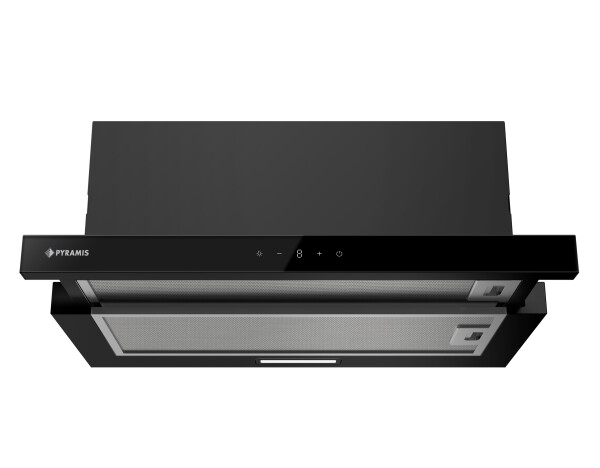 Абсорбатор за вграждане плъзгащ BLACK GLASS TURBO essential