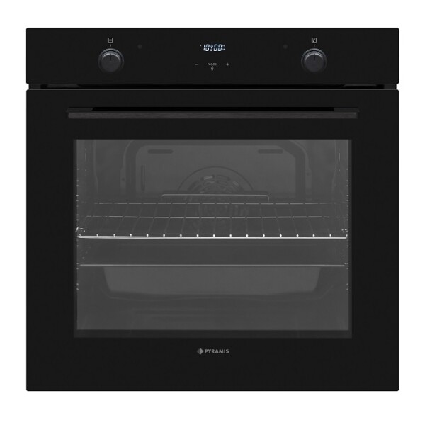 Фурна за вграждане PO78052009PBL черно стъкло