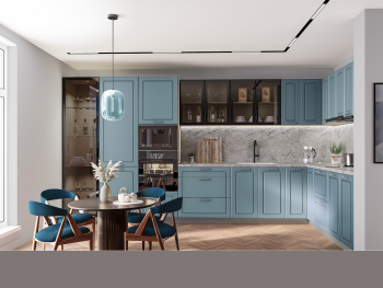 Кухнески модули МФ - Деним мат