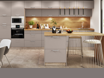 Кухненски модули АРФ-Капучино мат