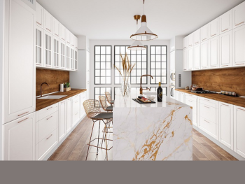 Кухненски модули БФ - Бяло мат