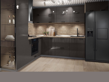 Кухненски модули МФ-Антрацит гланц