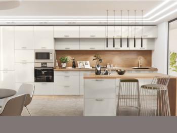 Кухненски модули АРФ-Крийм гланц