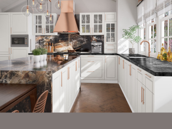 Кухненски модули МФ - Бяло мат