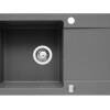 Мивка от гранит Mido (79x50) 1B 1D Индустриално сиво