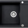 Мивка от гранит Mido (62x50) 1B 1D Черно