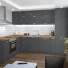 Кухня 202/300 - Антрацит и алба