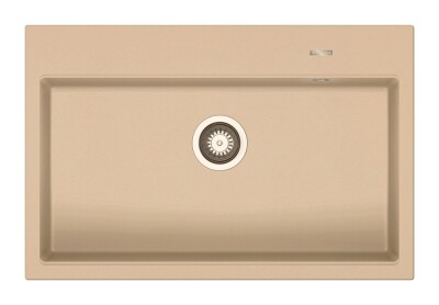 Мивка от гранит Ithaka (78×51) Мока